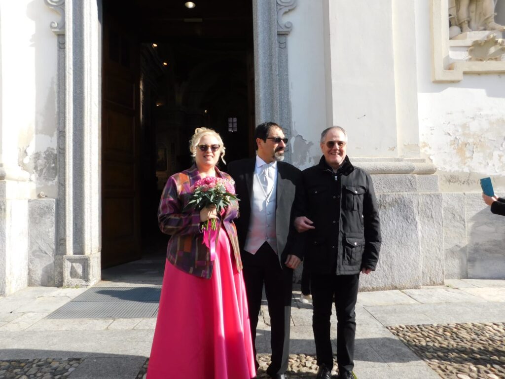 Don Fabio Giovenzana il giorno del mio matrimonio