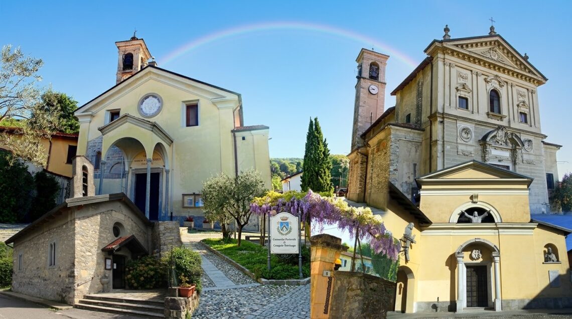Le chiese della comunità pastorale di Cocquio Trevisago pubblicate sul foglio della Messa ambrosiana
